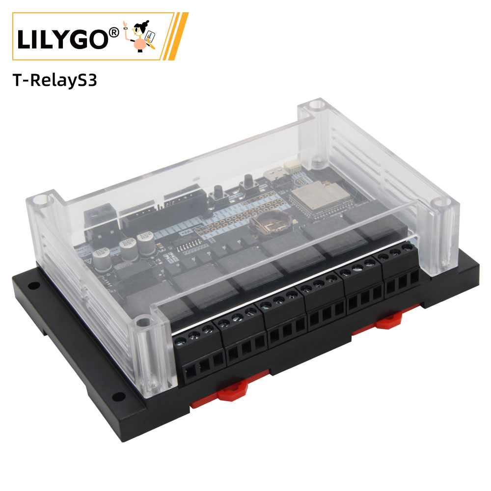 Lolin S3 - LILYGO® T-RelayS3 ESP32-S3 6-полосная релейная плата