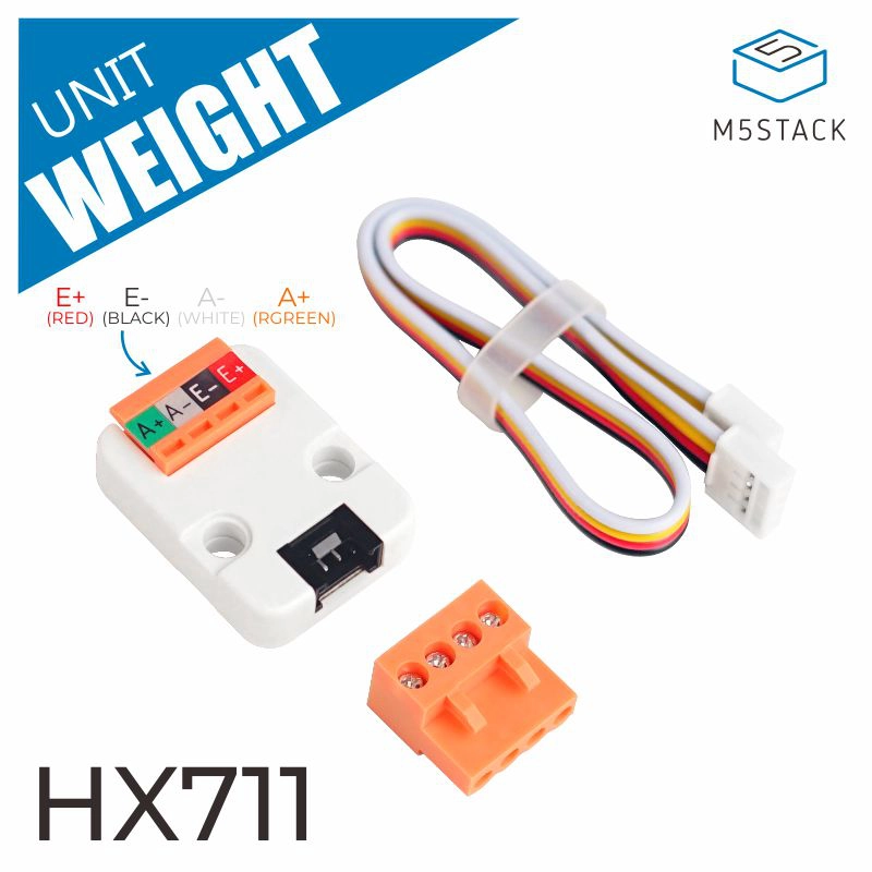 M5Stack - Официальный мини-весовой блок M5Stack (HX711) Усилитель