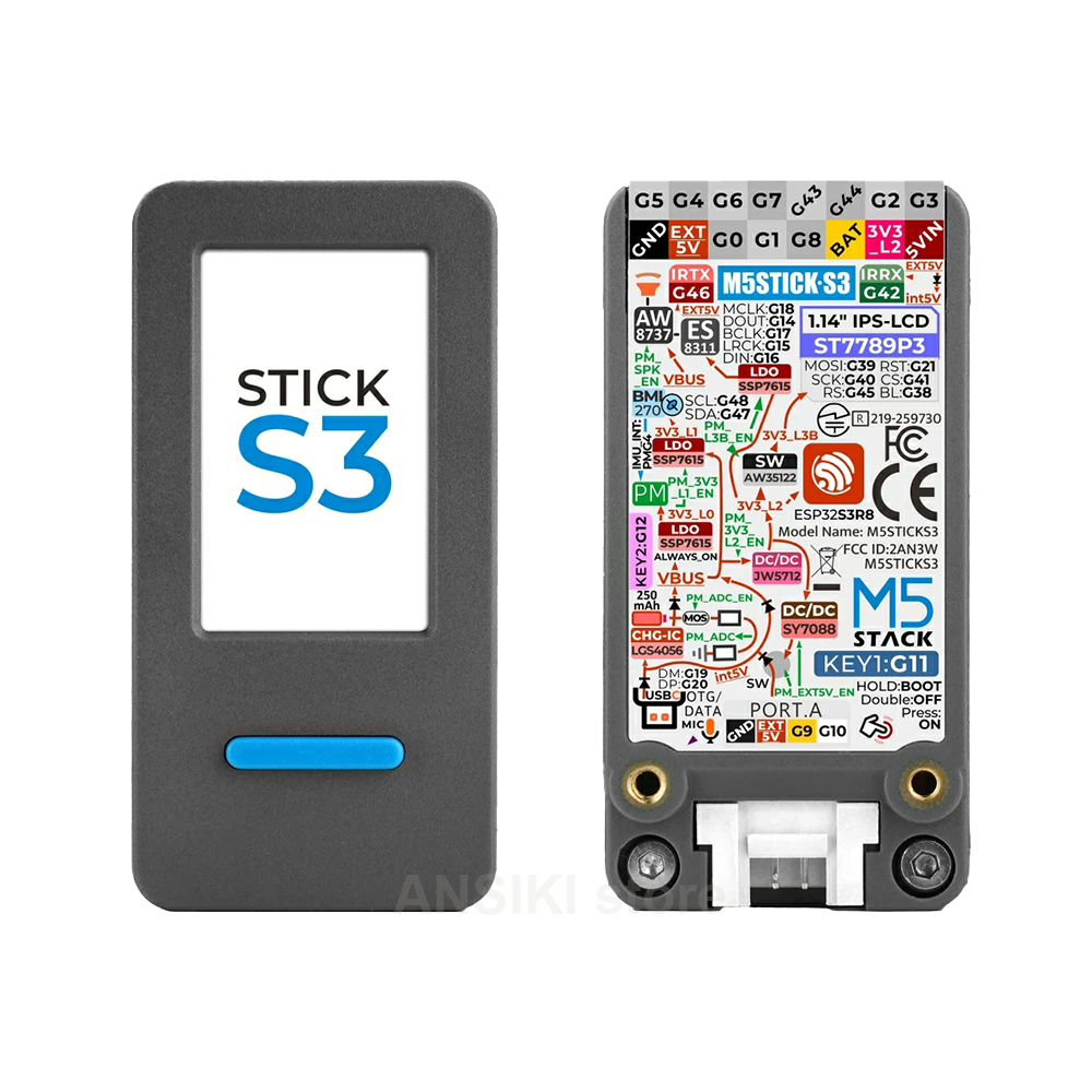 Doit Esp32 - M5Stack M5StickS3 ESP32-S3: Портативный комплект для