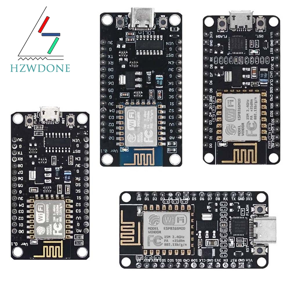 Nodemcuv2 - Беспроводной модуль CH340 CP2102 NodeMcu V3
