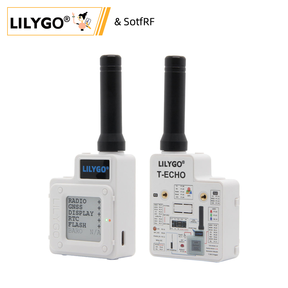 Ttgo T Watch - LILYGO® TTGO SotfRF T-Echo NRF52840 LoRa