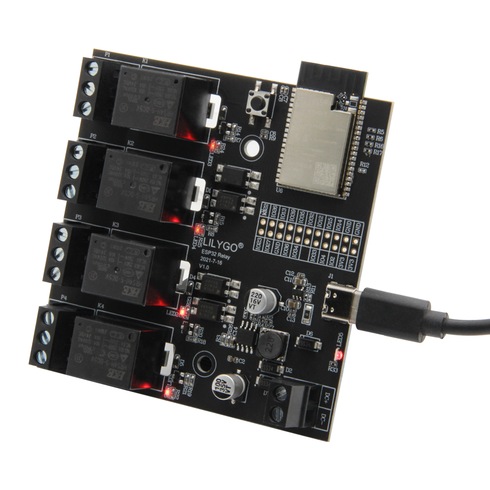 LILYGO® TTGO T-Relay ESP32 бес – обзор и цена Ttgo Tdisplay