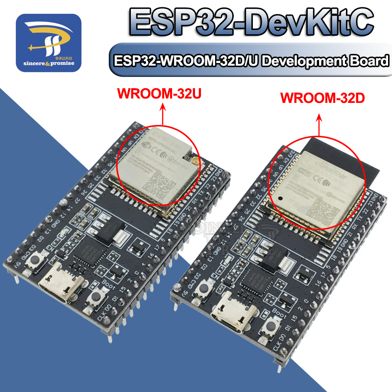 Основная плата ESP32-DevKitC,  – обзор и цена Nodemcuv2