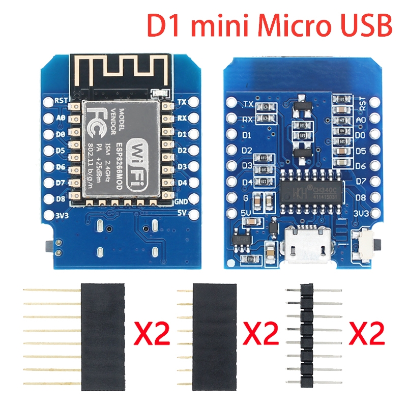 Micro USB/Type-C USB WeMos D1  – обзор и цена Nodemcuv2