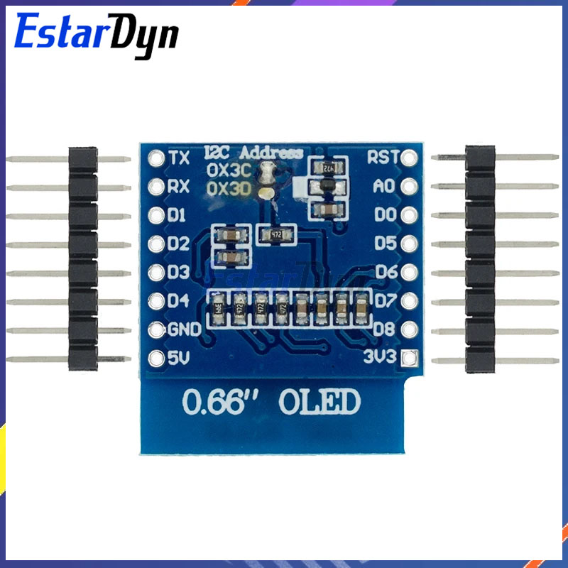 ЖК-дисплей с OLED-экраном 0,66 – обзор и цена Wemos D1 Mini