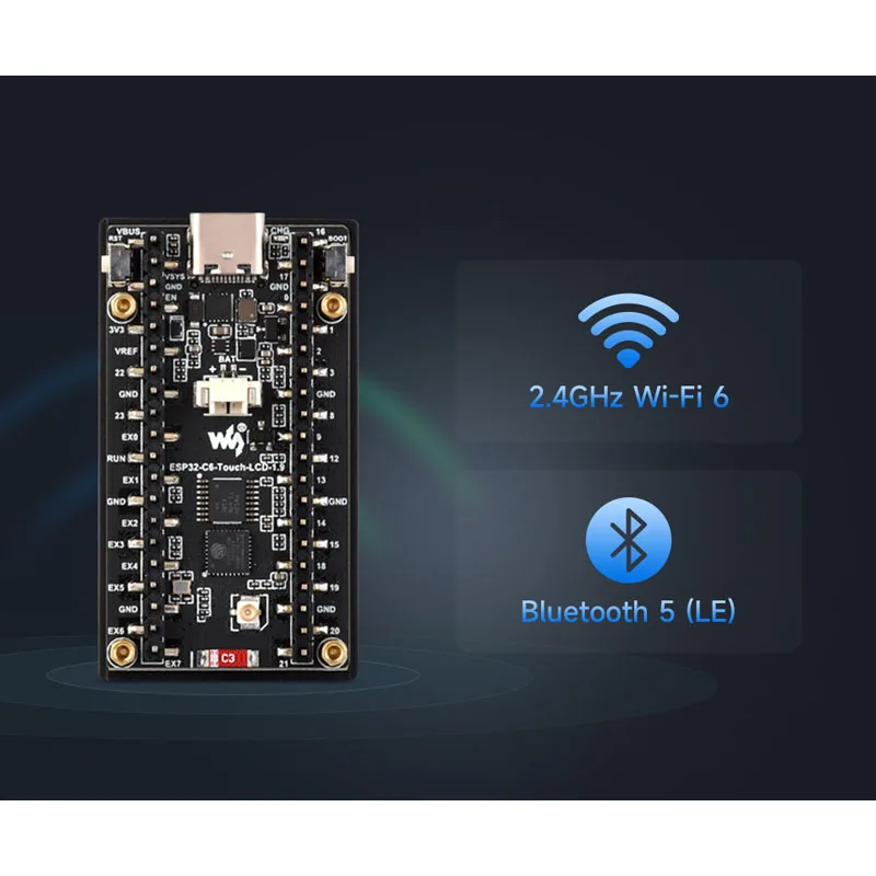 Waveshare ESP32-C6, 1,9-дюймов – обзор и цена Lolin S3