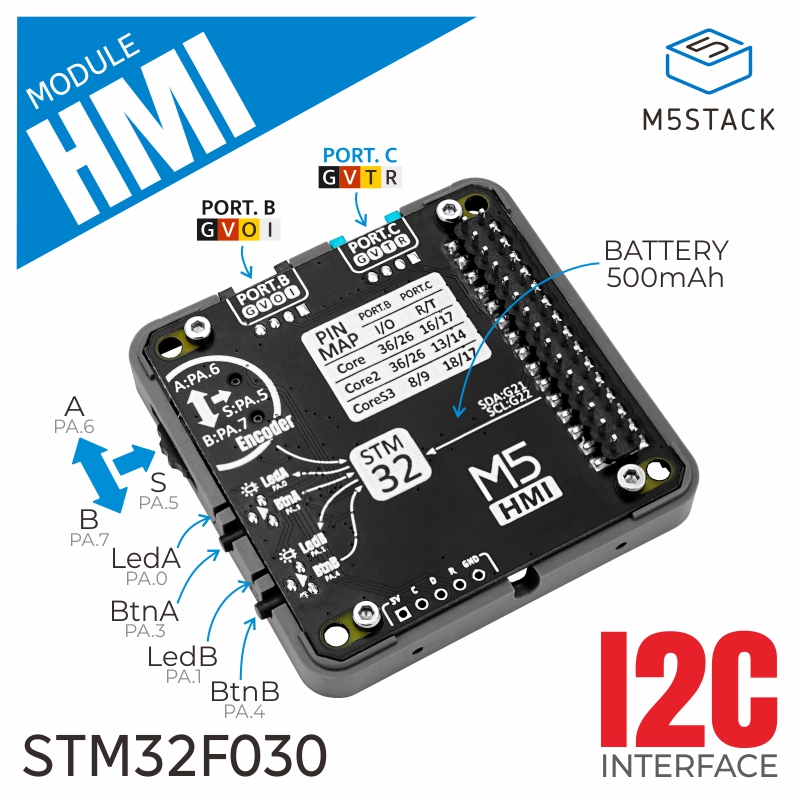 Официальный модуль HMI M5Stack – обзор и цена M5Stack Core2