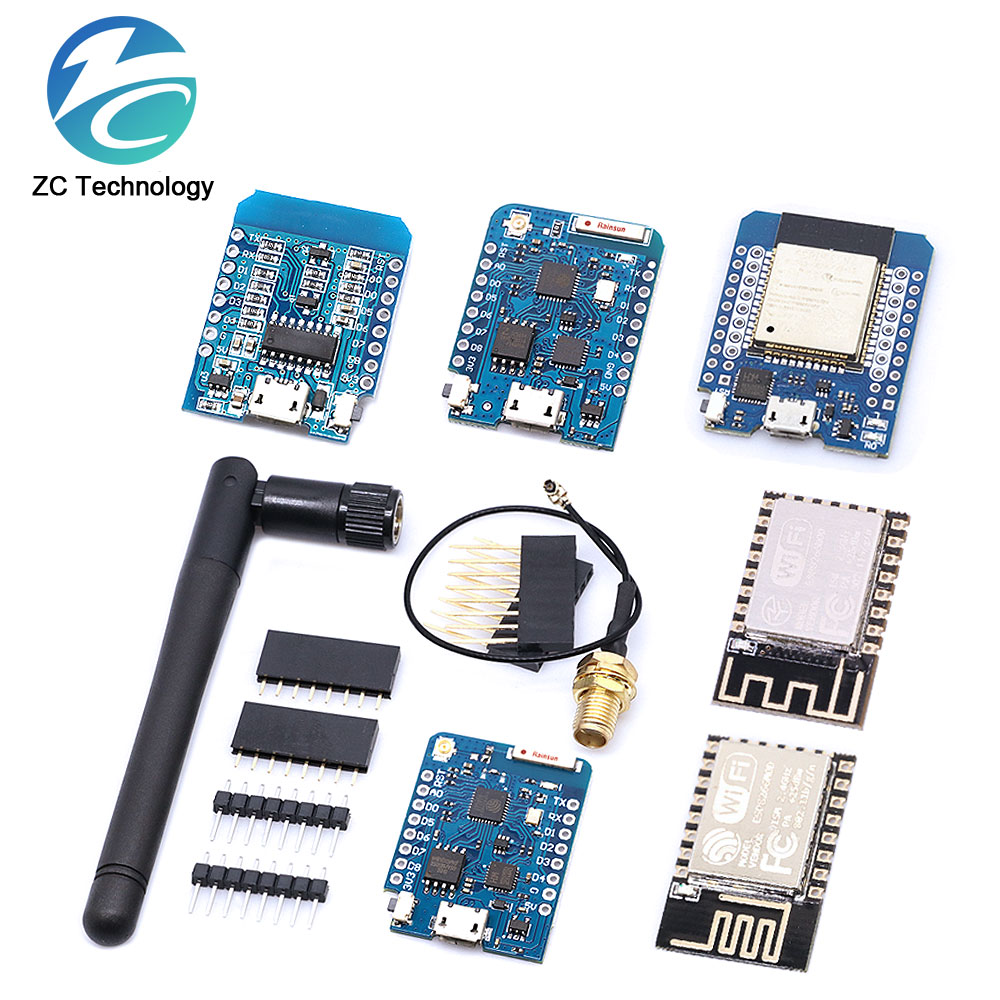 ESP8266 ESP-12 ESP32 CH340G CH – обзор и цена Wemos D1 Mini