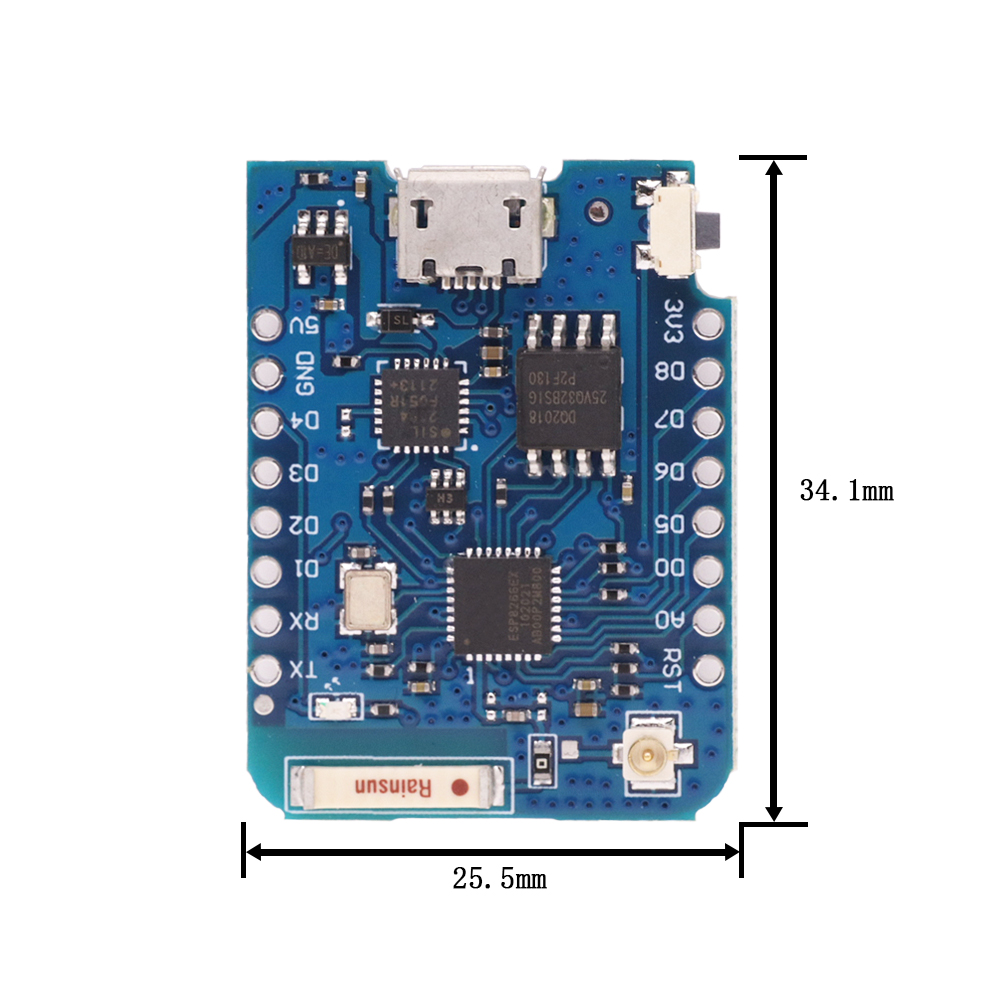 Плата разработки WeMos D1 Mini – обзор и цена Wemos D1 Mini