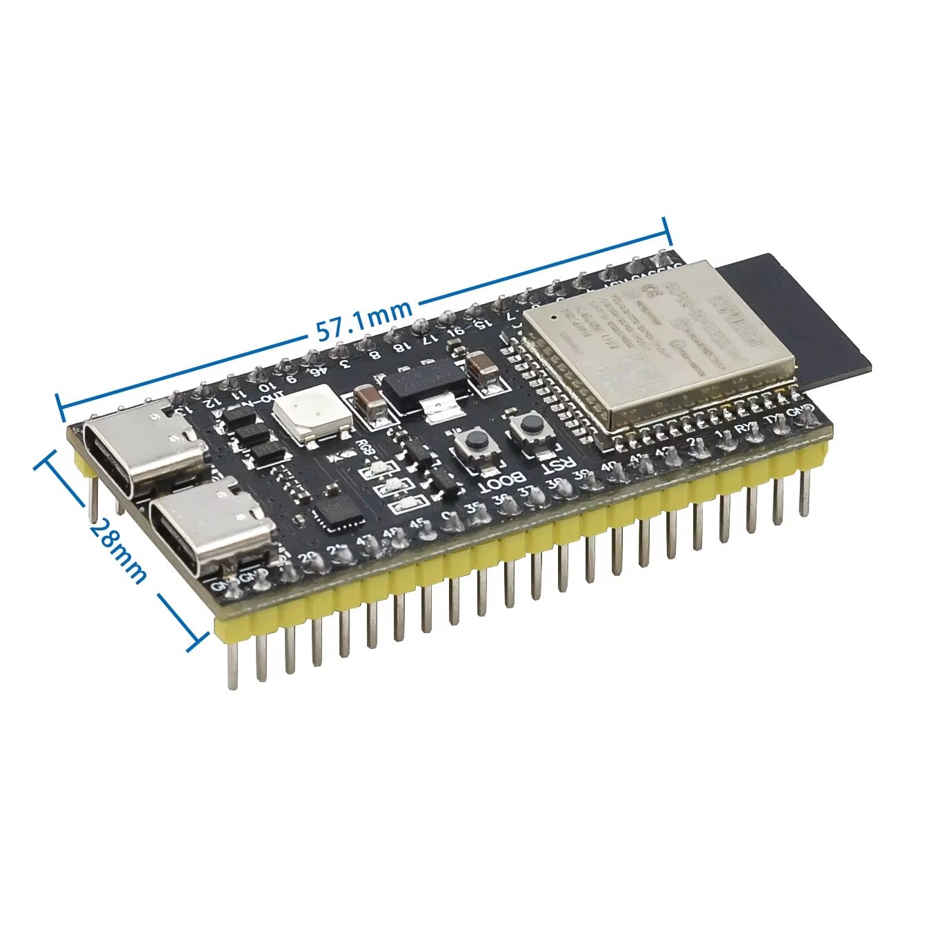 1-10 шт. ESP32-S3-DevKitC-1 ES – обзор и цена Olimex Esp32