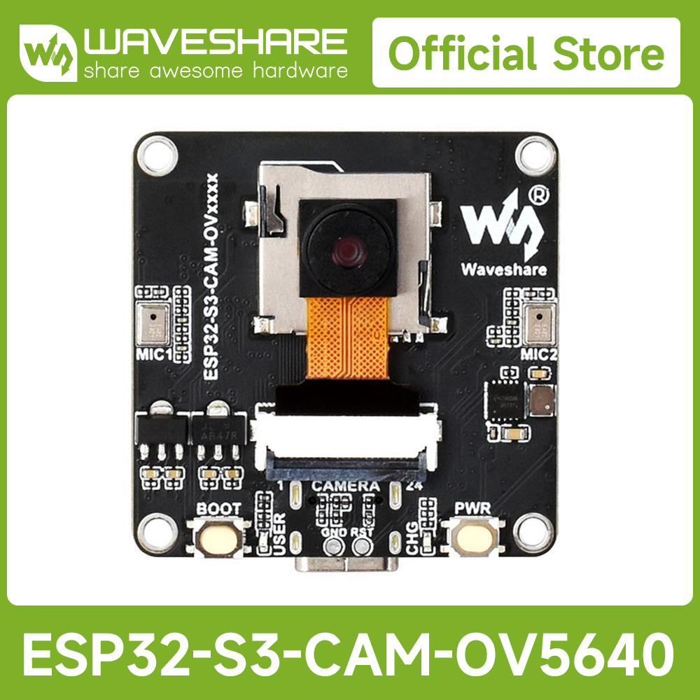 Плата для разработки камер AIo – обзор и цена Waveshare Esp32