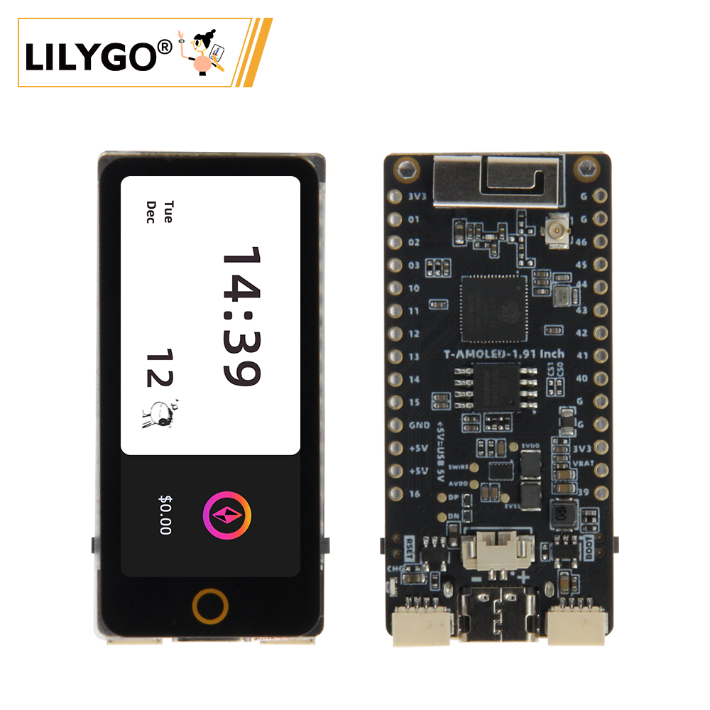 LILYGO® T-Display-S3 AMOLED, 1 – обзор и цена Ttgo T Watch