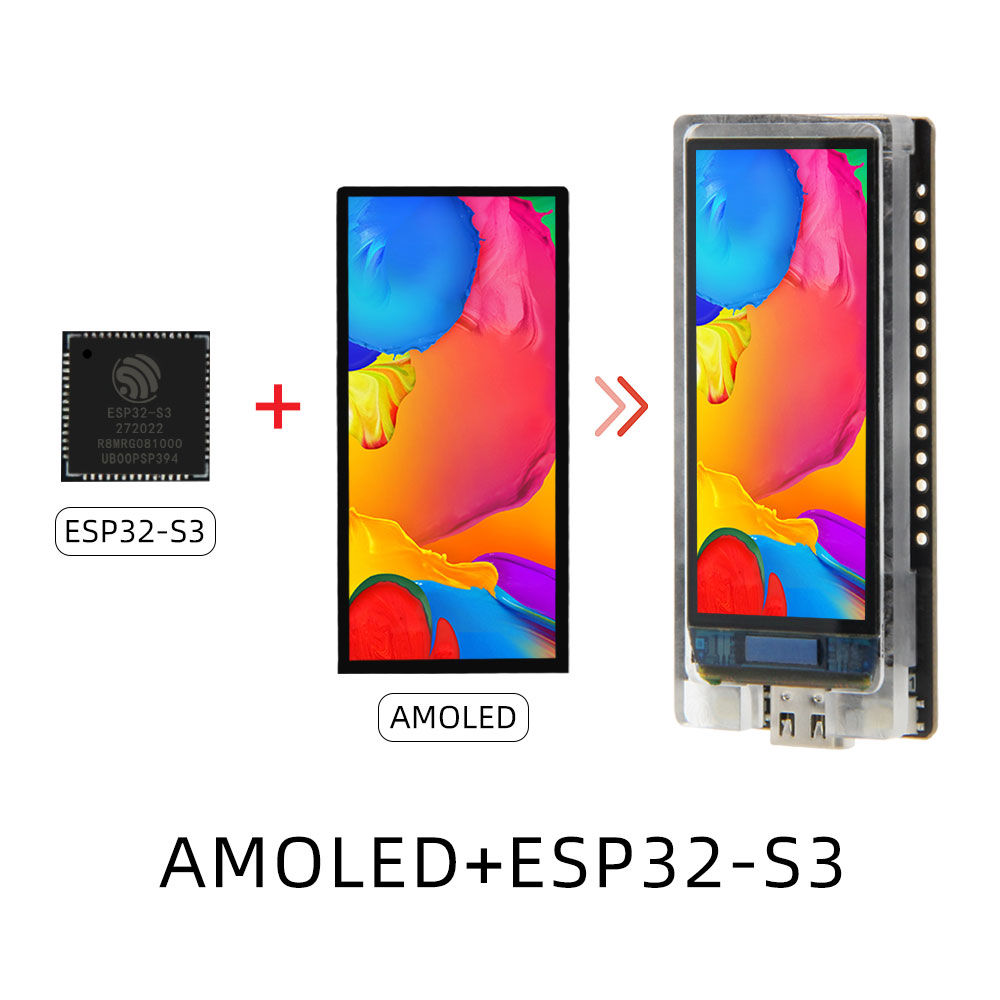 LILYGO® T-Display-S3 AMOLED, 1 – обзор и цена Ttgo T Watch