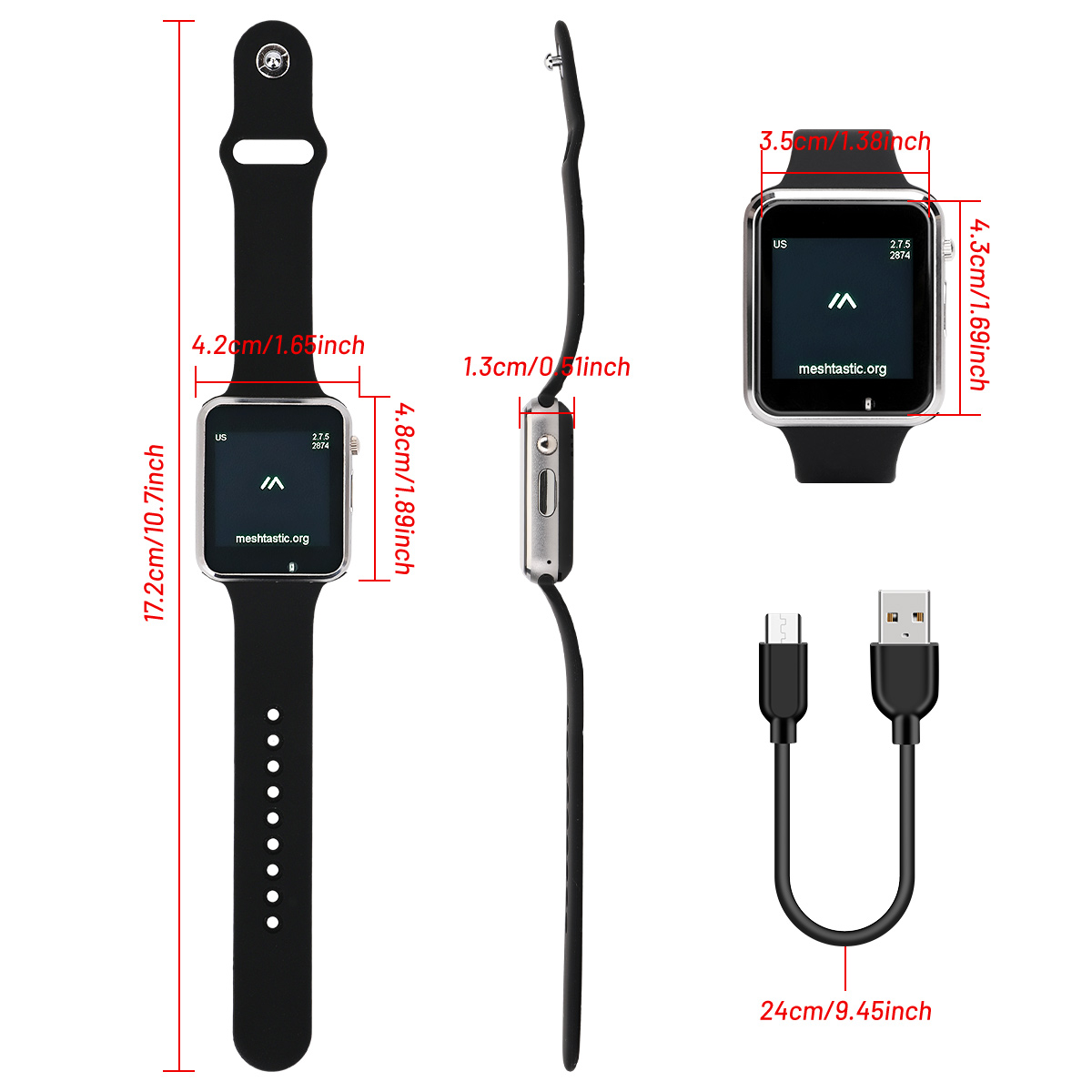 LILYGO T Watch S3 Lora Местурс – обзор и цена Ttgo T Watch