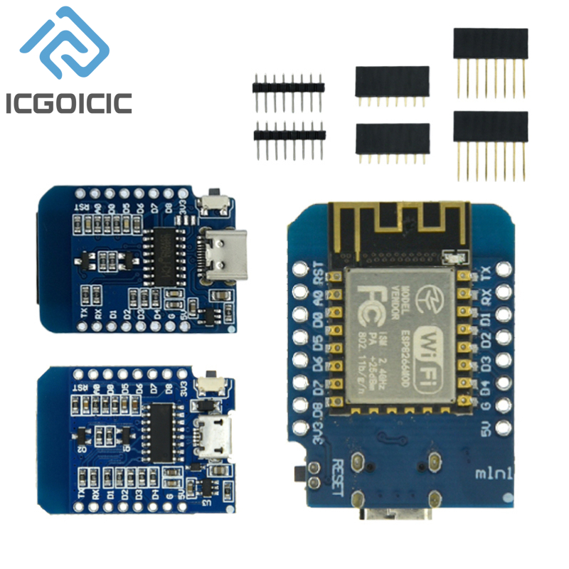 D1 Mini-Mini NodeMcu 4M Bytes  – обзор и цена Wemos D1 Mini