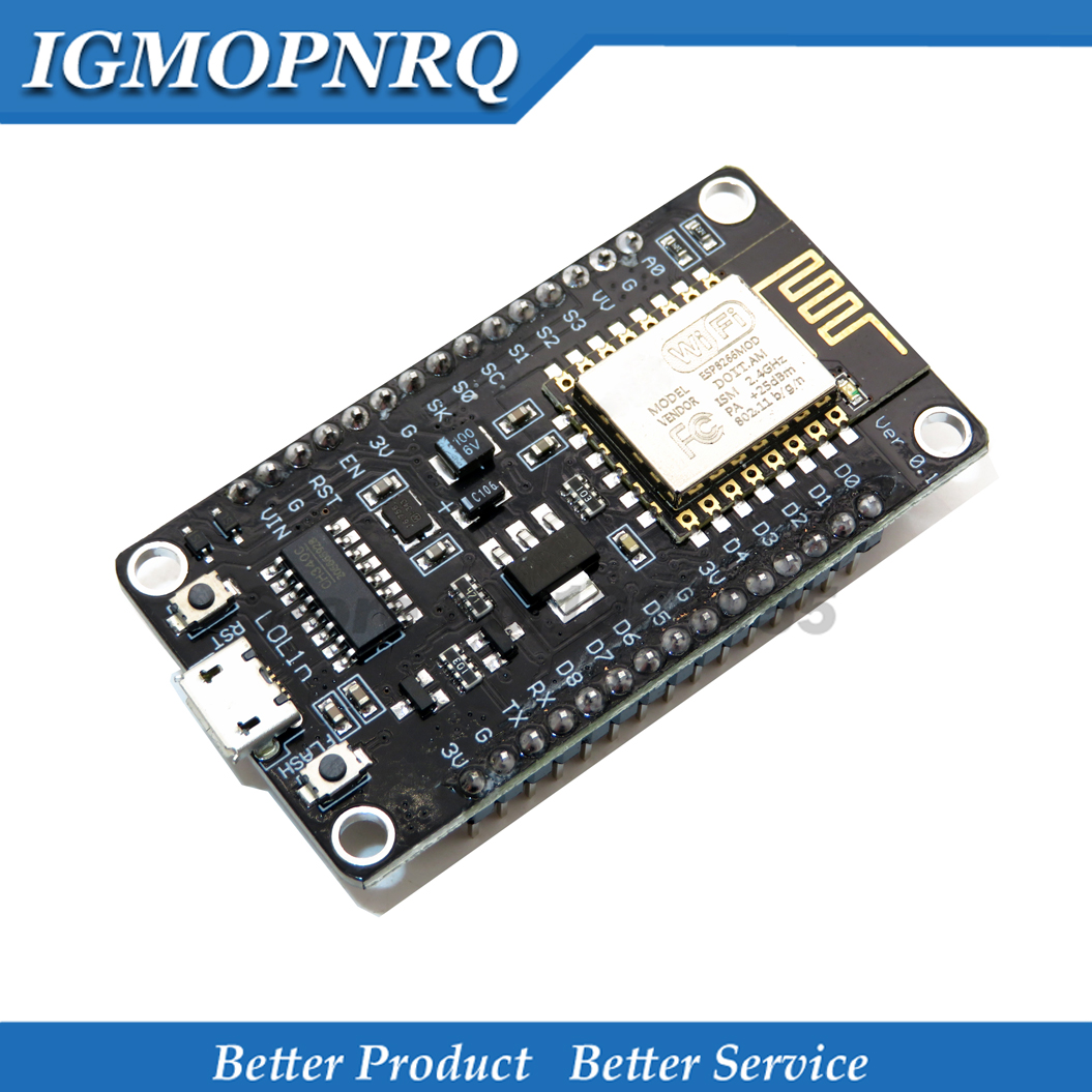 CH340G ESP8266 NodeMcu V3 Lua  – обзор и цена Nodemcuv2
